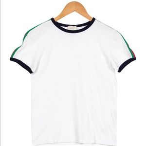 Gucci kids white and multicolor T-shirt size 12
